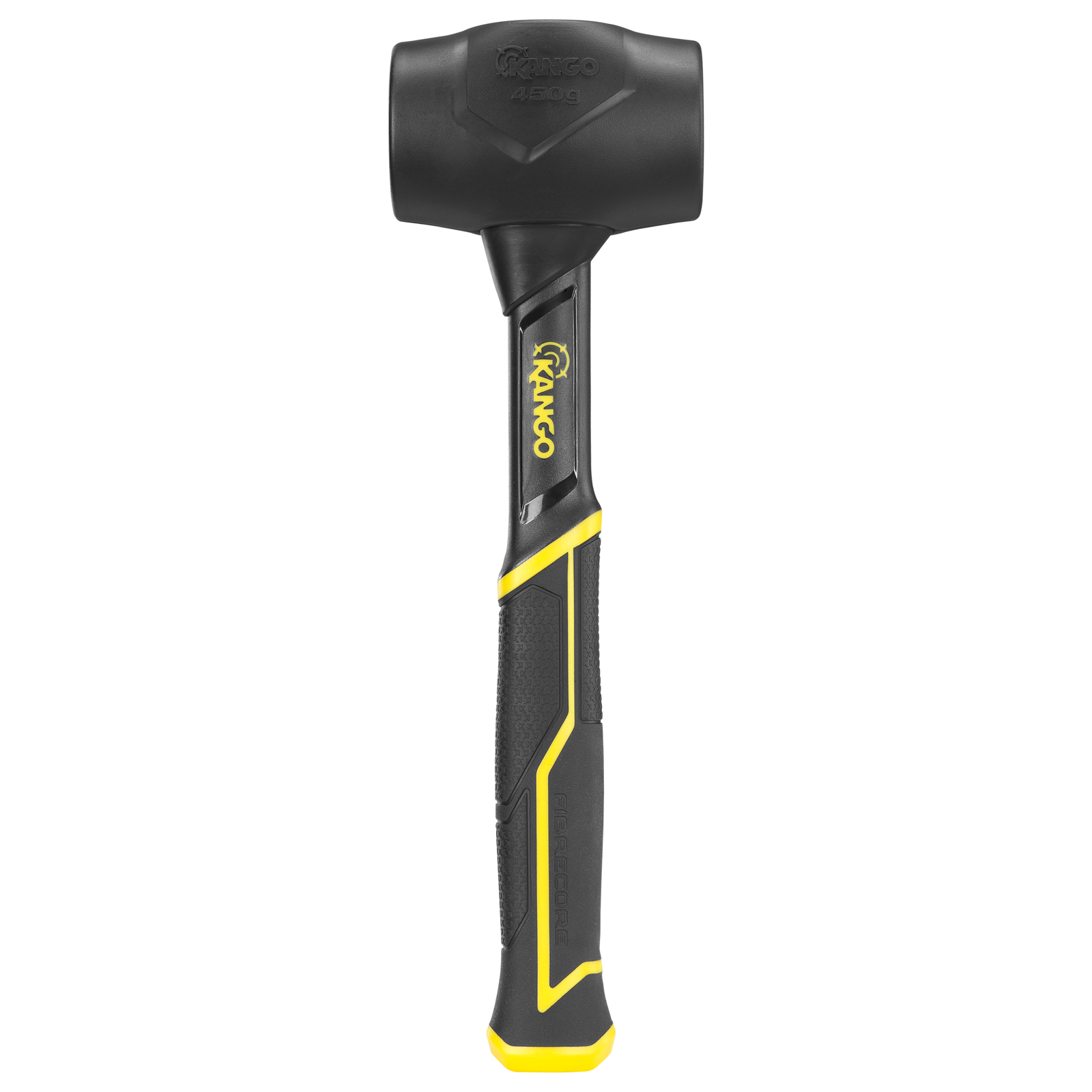 Kango 450g Black Rubber Mallet with Wedged Handle