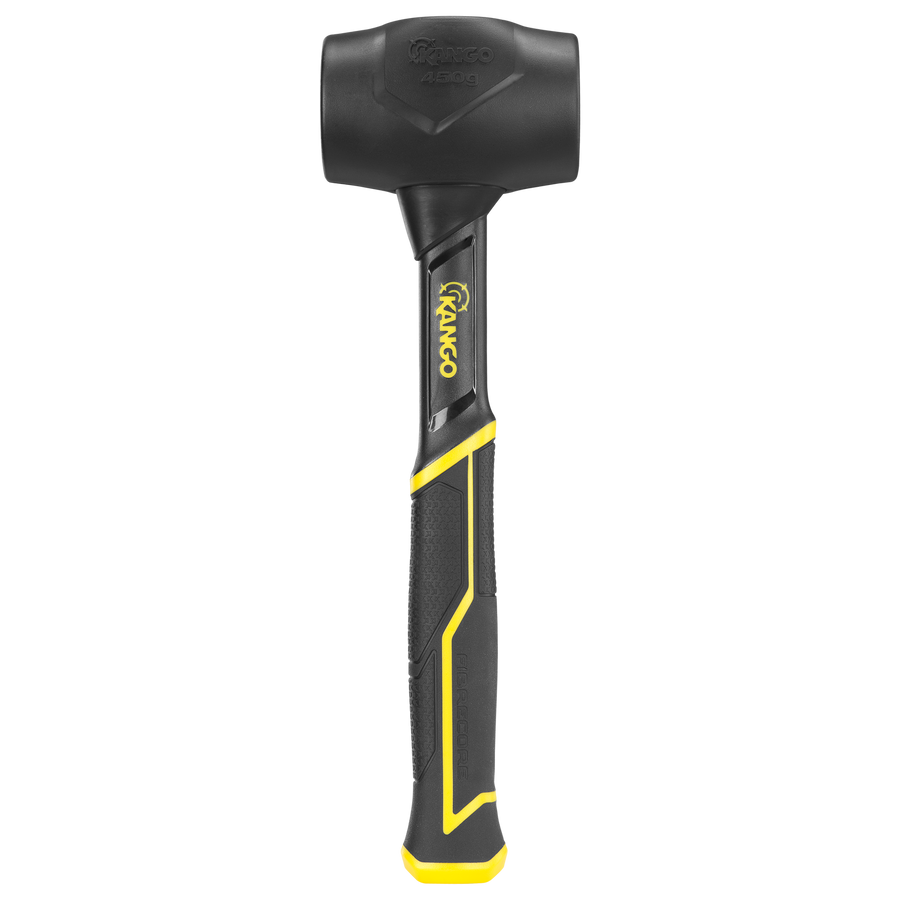 Kango 450g Black Rubber Mallet with Wedged Handle