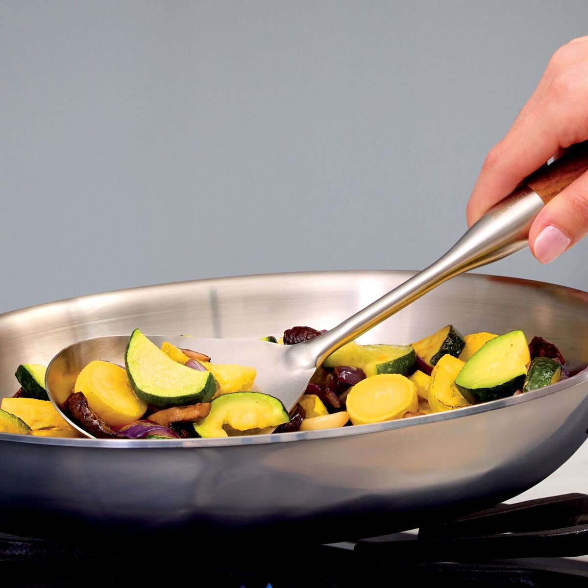 Ninja EverClad Stainless Steel Cookware Set - Tri-Ply, Induction Compatible, Oven Safe to 315°C - C99012