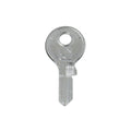 Ehi vi088 Silver Blank Padlock Key - Durable Nickel Plated Brass - SuperSaverAU - view 1