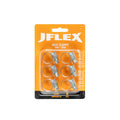 Jflex Hose Clamp 6 Pack - 11-16mm - Zinc-Plated - Durable Fastening - SuperSaverAU - view 2
