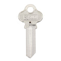 EHI LW4R 50mm Silver Blank Key, Nickel Plated Brass