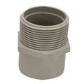 Holman 40mm Male PVC DWV Iron Connector, Grey Underground Rated