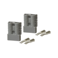 KT Solar 50A Heavy Duty Connector, Polycarbonate, Grey, Twin Pack