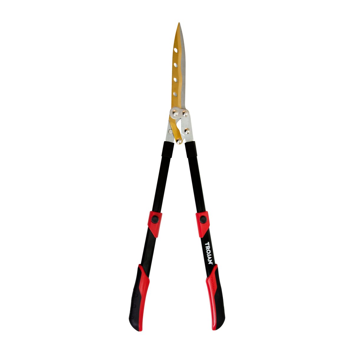 Trojan Hedge Shears - 700mm - Titanium - Telescopic Wavy Blade - SuperSaverAU - view 2