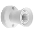 DETA E27 Batten Holder 250V White, Edison Screw Lampholder 6427B