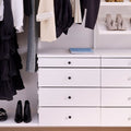 Elfa Decor+ White Storage - E-Poxy Bonded Steel - 10 Year Warranty - Flat-Pack - 12083