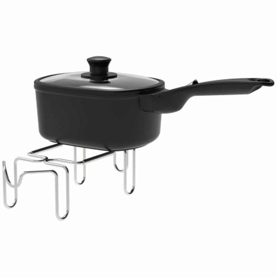 Weber Baby Q Saucepan and Trivet - Black Pans and Dishes BBQ Accessory for Baby Q - 17966
