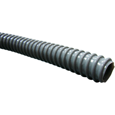 Kinetic 2m x 25mm Grey PVC Flexible Multipurpose Plumbing Hose