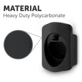 Arlec Heavy Duty EV Charger Cable Holder - 100mm x 150mm x 80mm - Black - Durable Storage Solution - SuperSaverAU - view 2