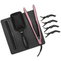 Silver Bullet Titanium 230 Supernova hair straightener - 25mm plates, Vintage Rose finish - 900597