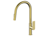 Mondella Rococo Pull Down Sink Mixer Brushed Brass WELS 5 Star 6L/min