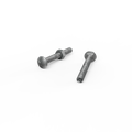 Zenith M6 x 50mm Hot Dip Galvanised Cup Head Bolts Nuts 25 Pack - SuperSaverAU - view 3