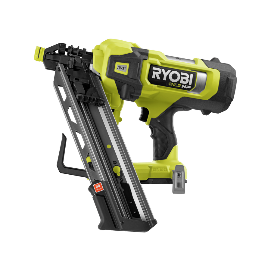Ryobi 18V ONE+ HP Brushless AirStrike Framing Nailer 30-34° - Tool Only - Efficient, Cordless - SuperSaverAU - view 1