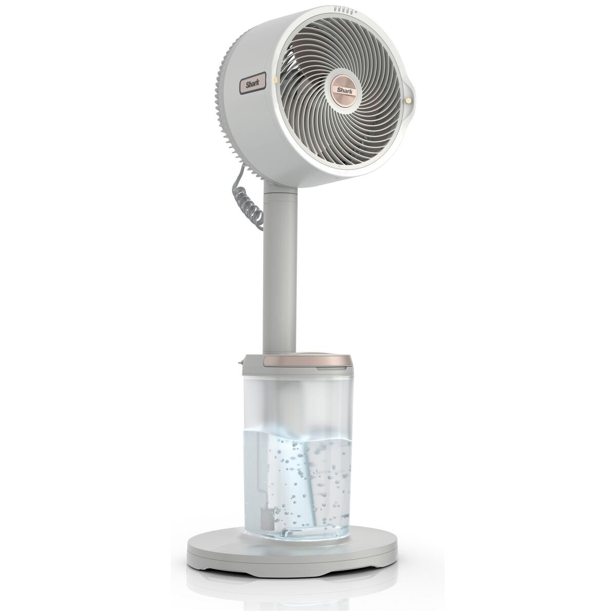 Shark FlexBreeze ProMist Misting Tower Fan - Built-in Water Tank, Oscillation, White - FA302WHANZ