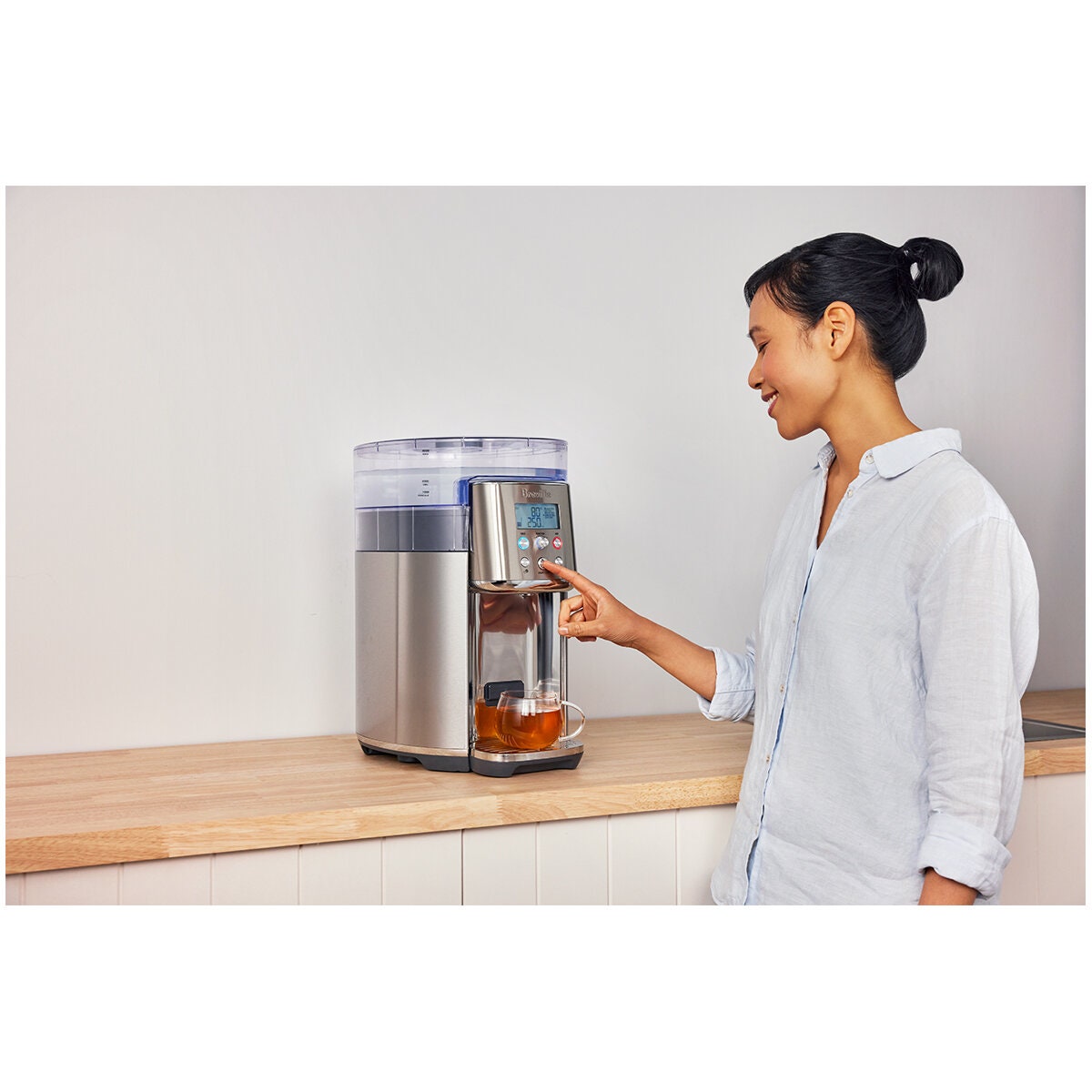 Breville the AquaStation chilled and hot water dispenser - brushed stainless steel - LWA600BSS2IAN1