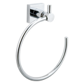 tesa Hukk Self-Adhesive Chromed Metal Towel Ring