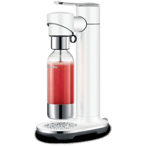Breville the InFizz Fusion sparkling water machine - Sea Salt, FusionCap, 1L bottle - BCA800SST
