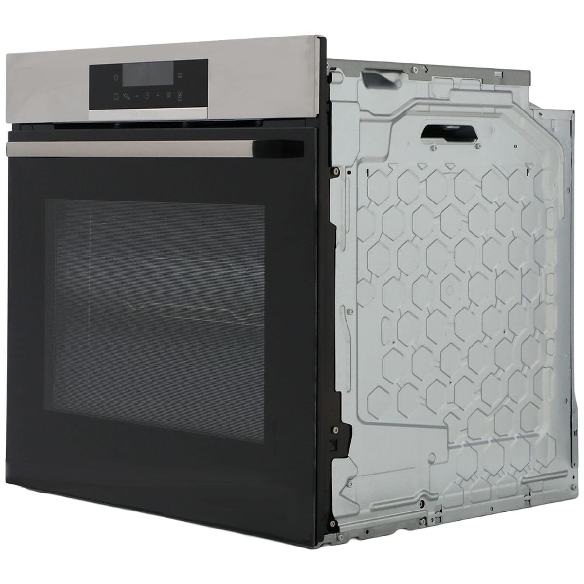Bosch 60cm Series 6 Pyrolytic Built-in Oven - 71L Stainless Steel - Air Fry and 3D HotAir - HBA572ES3A