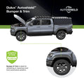 Dulux Autoshield 340g Satin Black Bumper Spray Paint, Durable Automotive Bumper Finish