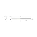 Zenith Hot Dip Galvanised Hex Head Bolts M8 x 150mm 25 Pack Durable - SuperSaverAU - view 4
