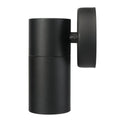Brilliant Black Coolum Exterior Wall Light - 60mm Stainless Steel - Weather Resistant - SuperSaverAU - view 2