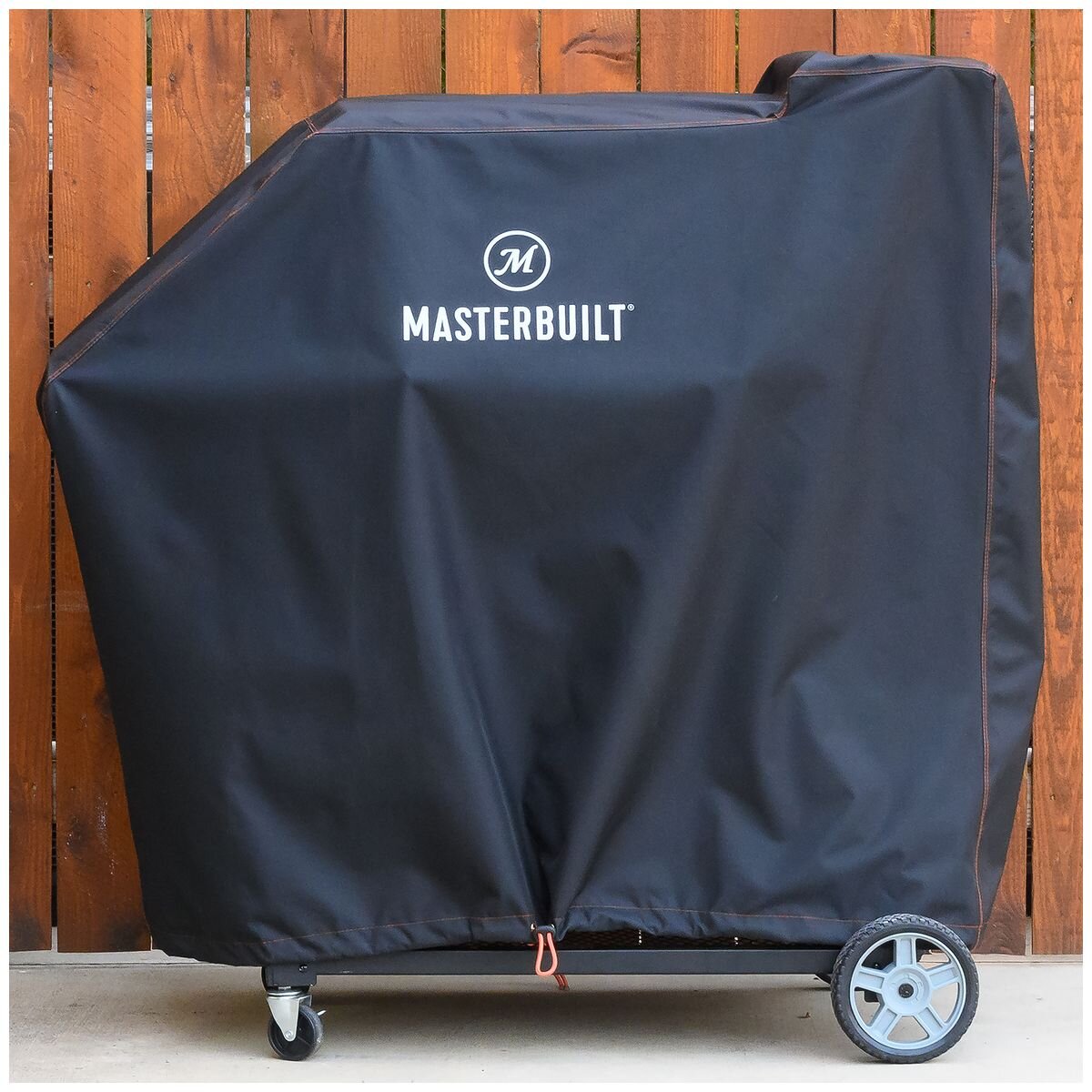 Masterbuilt charcoal grill cover - water-resistant UV-resistant fabric, PVC liner, black - MB20080220