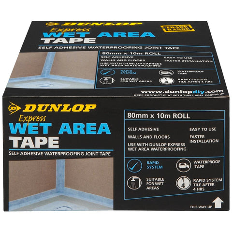 Dunlop Waterproofing Tape - 10m Butyl - Fast Drying - Wet Area Seal - SuperSaverAU - view 1