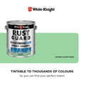 White Knight Rust Guard Accent Gloss Solvent Based Epoxy Enamel Paint 4L