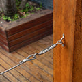 Taskmaster 5mm 316 Stainless Steel Hook Eye Balustrade Kit - Rust Resistant - Timber Fixing - SuperSaverAU - view 2
