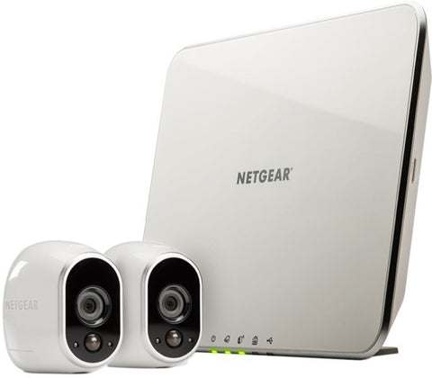 Netgear Arlo 2 camera system - 2 wire-free weatherproof cameras with night vision - VMS3230-100AUS