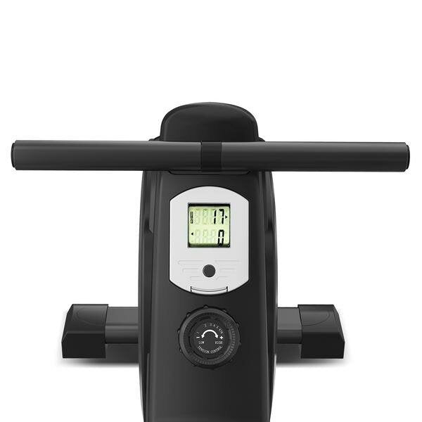 Lifespan Fitness Magnetic Rowing Machine - 16 Tension Levels, Foldaway Design, LCD Display - ROWER-445