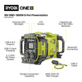 Ryobi 18V ONE+ 1800W Powerstation R18PS1800CP - Portable Inverter (Tool Only)