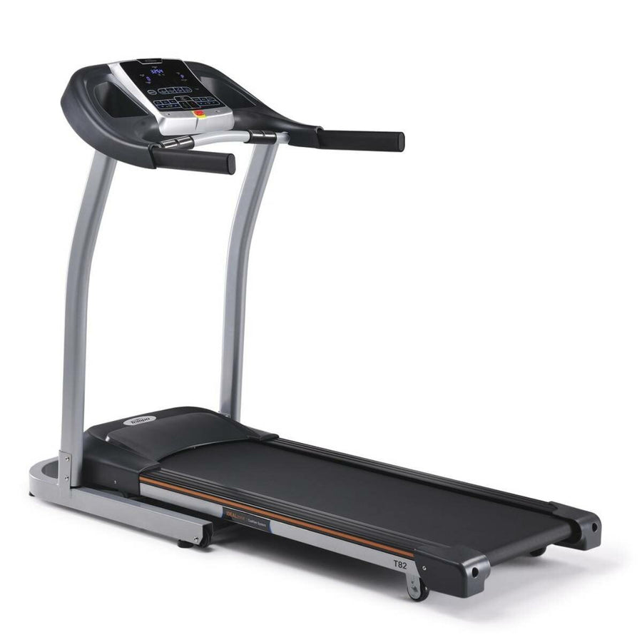 Tempo Fitness T82 Treadmill - 1.75 CHP Motor, 0-10% Incline, 4 Workout Programs, Grey - TP-T82