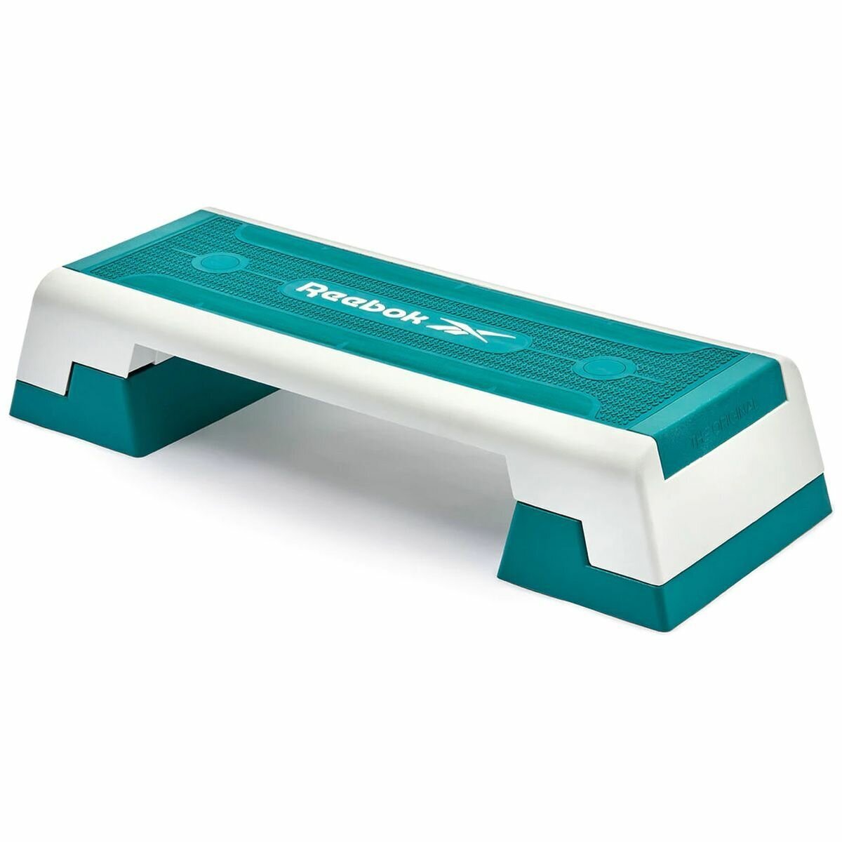 Reebok Step - The Original - Teal and White Finish Supporting Users up to 110kg - RFAC-RBKSTEPO-T