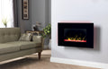 Dimplex Toluca Deluxe wall mounted electric fire heater - Bluetooth speaker, 2000W, remote - TLC20LX-AU