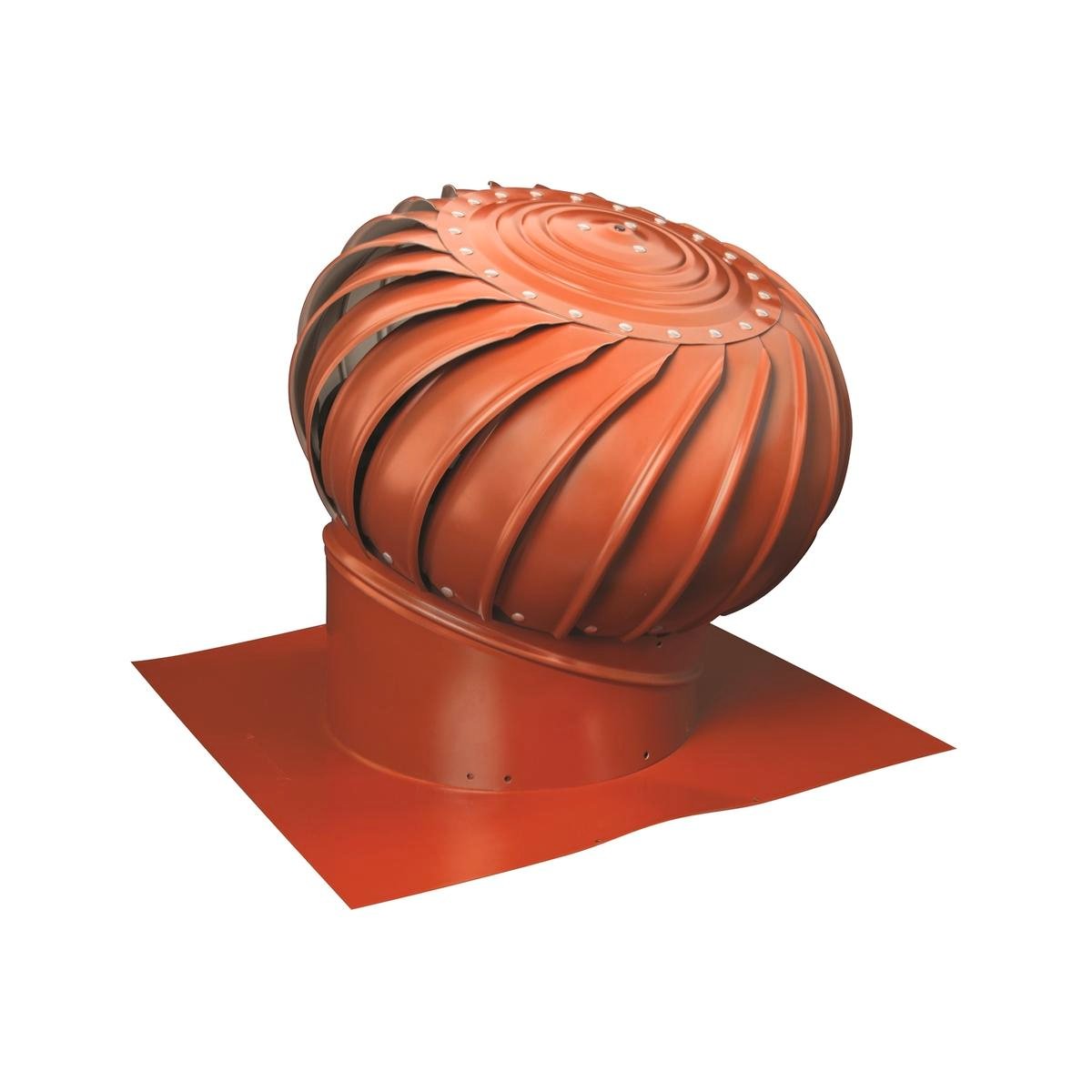 Brutus 300mm Aluminium Roof Vent - Terracotta - Durable - Effective Ventilation - SuperSaverAU - view 1