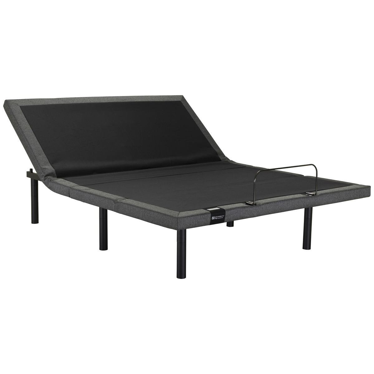 Sealy Element Adjustable Bed Base Queen - Zero G, Anti Snore, Wireless Remote, Charcoal - ELM-ADJ-QUN