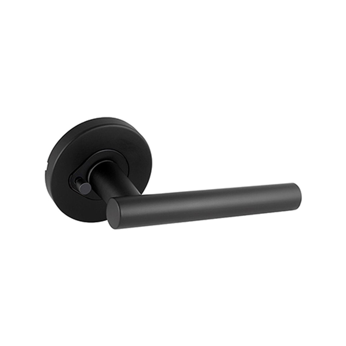 Gainsborough G4 Series Matte Black Amelia Privacy Lever Set - 1 Pack - 145mm x 63mm - Privacy Function - SuperSaverAU - view 1