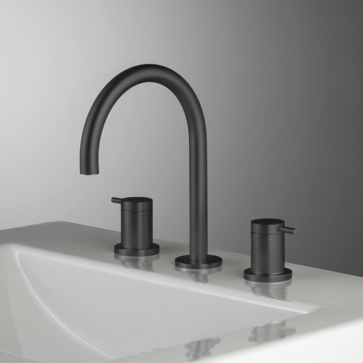 Rogerseller Tonic Basin Set - 4 Star WELS, 7.5L per Minute, Matte Black Finish - 3606014011