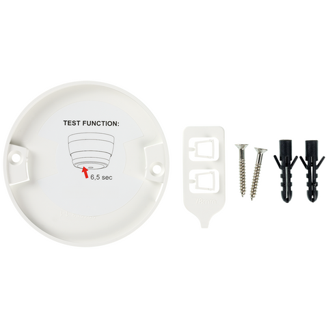 Quell Wireless Interconnect Photoelectric Bedroom Smoke Alarm Q5000DCS-WCB