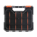 Tactix 315mm Trade Grade Double Sided Organiser Clear Lid Removable Dividers