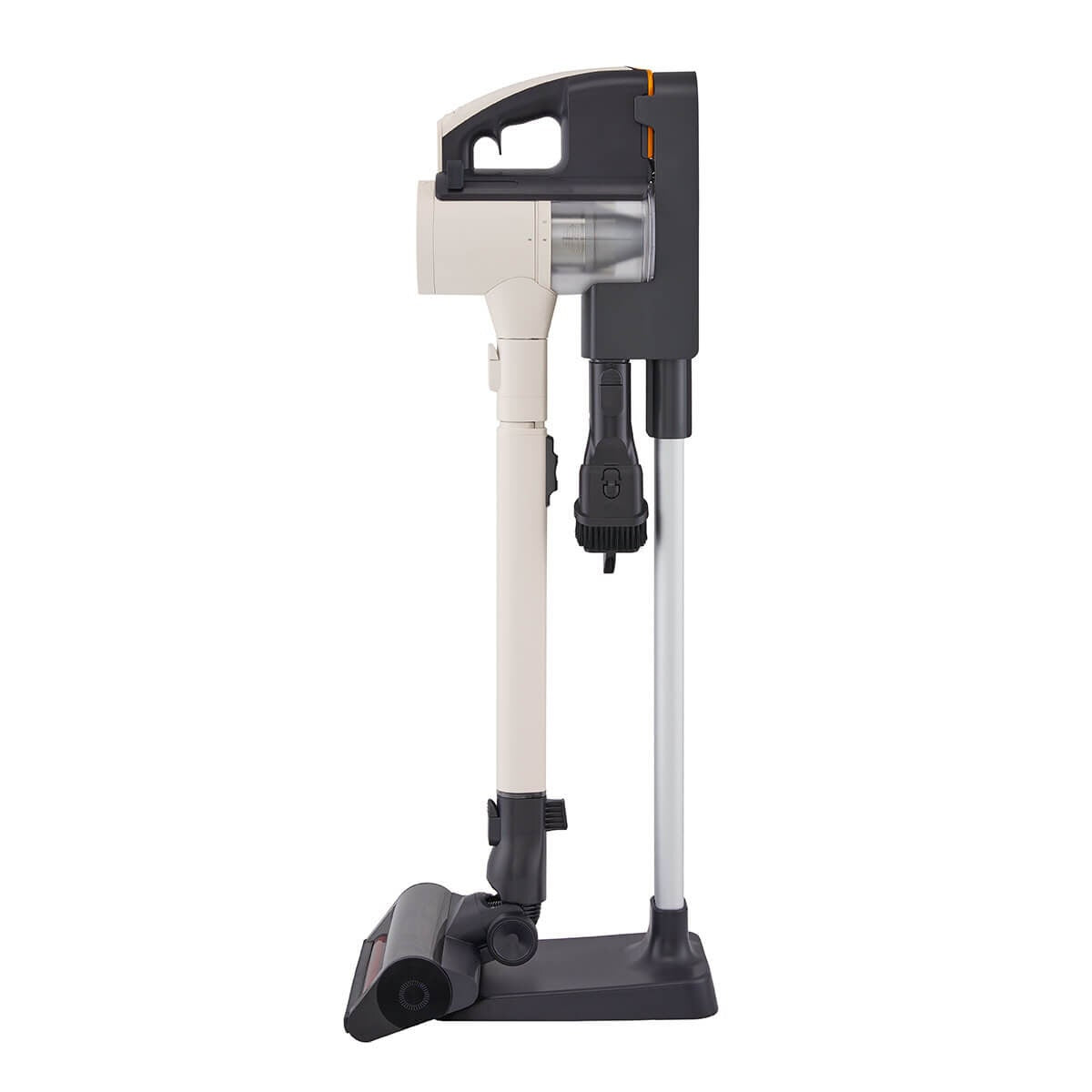 LG cordless stick vacuum with double battery - 5-step filtration - telescopic pipe - beige - A9L-MULTI