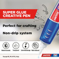 Loctite Super Glue Creative Pen 4g - All-Purpose Adhesive - Dries Clear - SuperSaverAU - view 5