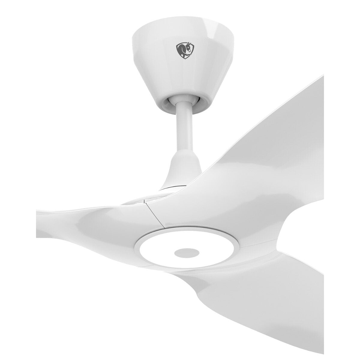 Big Ass Fans Haiku L 52 Inch White Ceiling Fan - 1595mm Drop Tube, 7 Speeds - HAIKULW521595MMLED