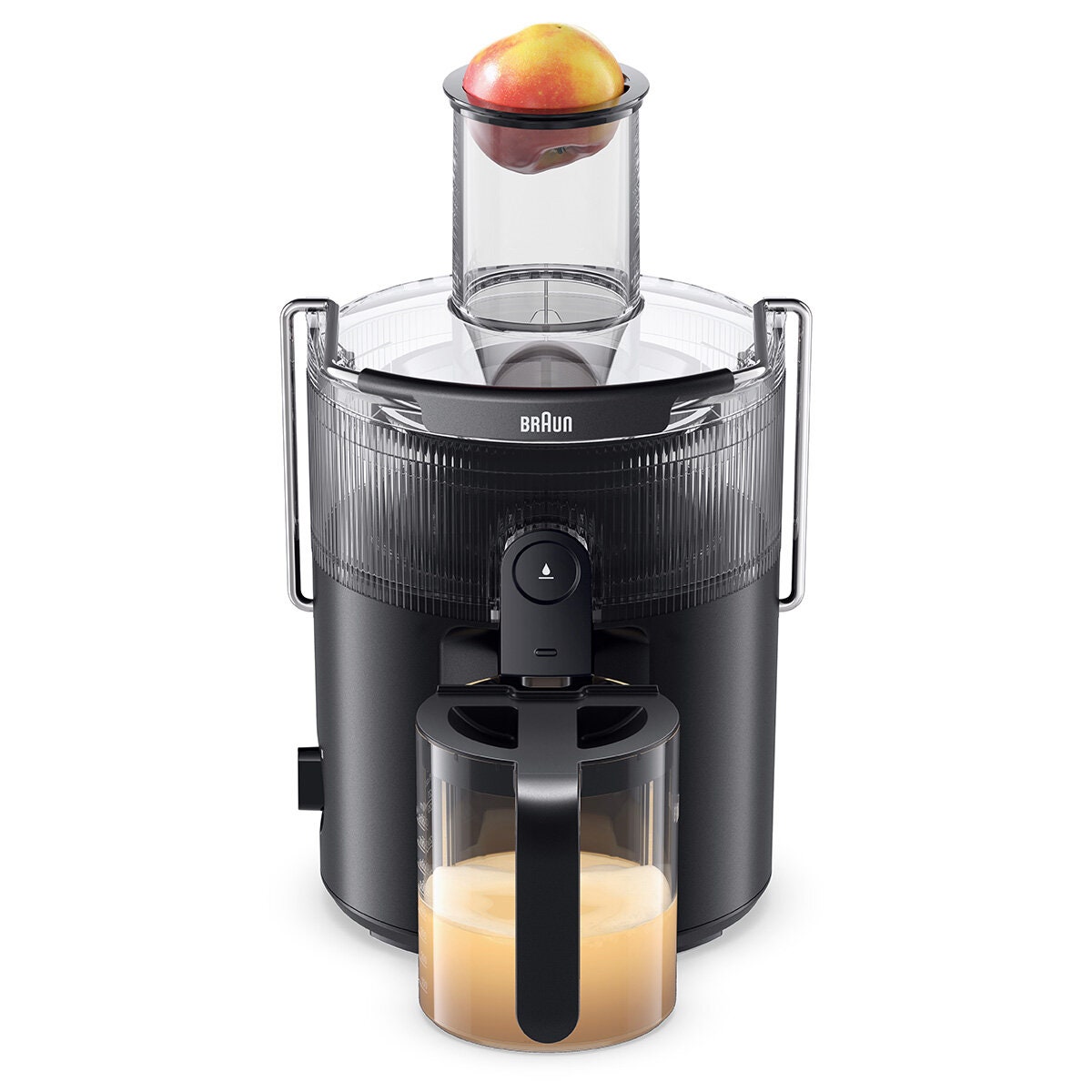 Braun MultiJuice5 Spin Juicer 800W - FastXtract, ColdXtract, 75mm Chute, 1.5L Pulp Bin - SJ5000