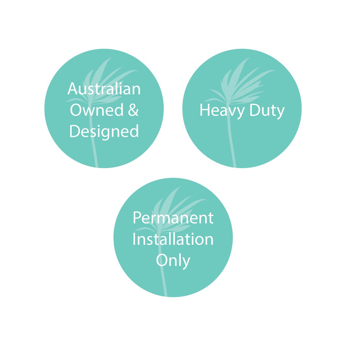 Two Trees Permanent Hammock Hooks 2 Pack - Heavy Duty Steel - 250kg Capacity