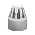 Holman 50mm PVC DWV Plain Vent Cowl DWVF0542