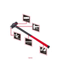 Trojan 12lb 5.4kg Fibreglass Handle Sledge Hammer