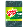 Scotch-Brite Heavy Duty Scourer Pad 155 x 100mm - 6 Pack